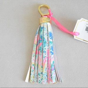 Lilly Pulitzer Gypsea Tassel Key Chain NWT